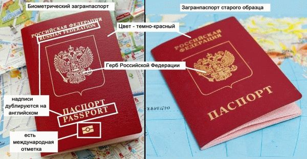 Образец старого паспорта