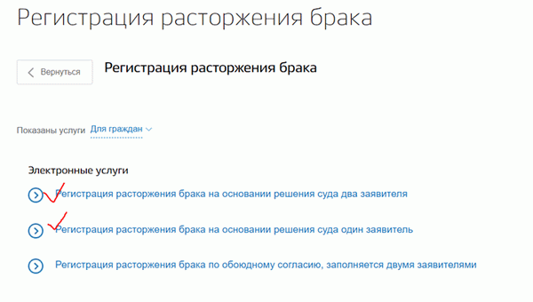 Развод через государственную службу по судебному решению