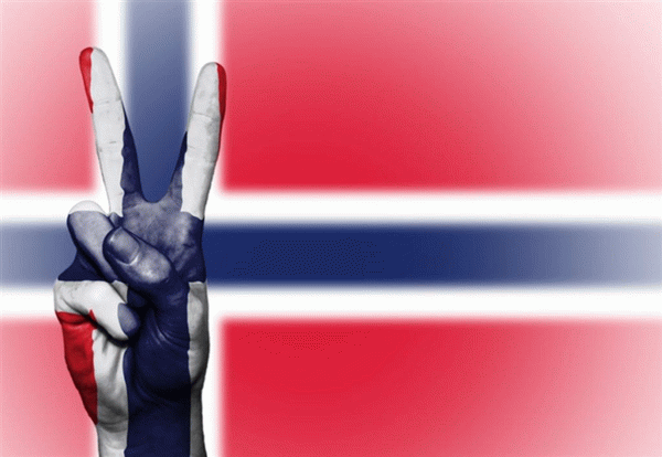Норвежский флаг.