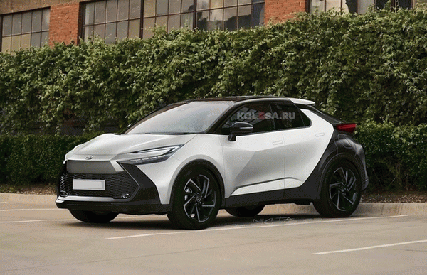 Новое поколение Toyota C-HR впервые показано без камуфляжа