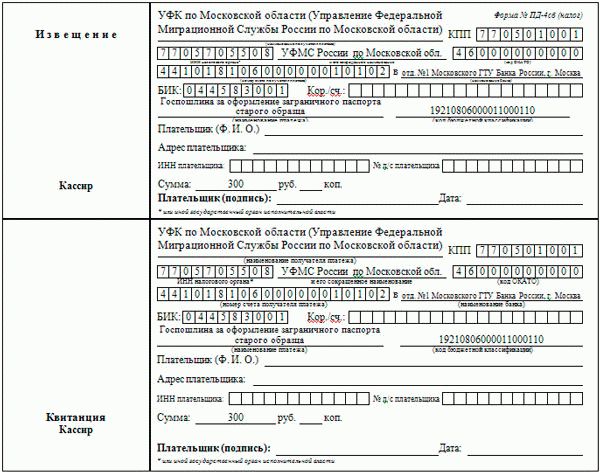 Как заказать и оплатить паспорт